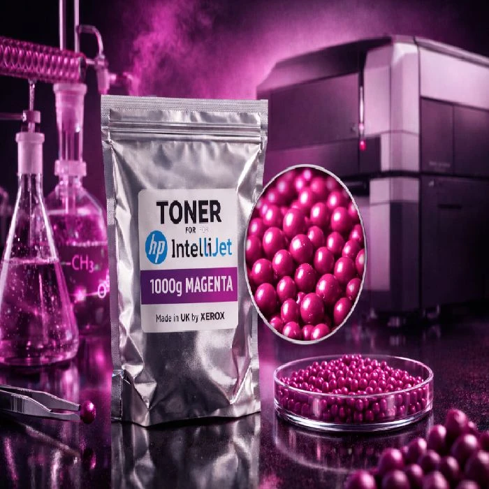 Toner v vreči za HP IntelliJet serijo kartuš 1000g Magenta